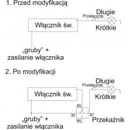 Vypínač svetiel 65-68