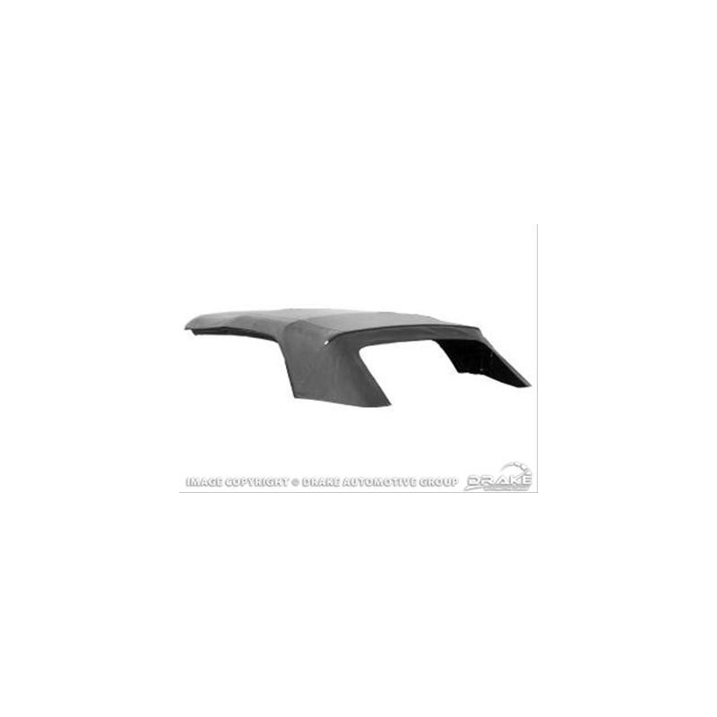 Cabrioverdeck m. Kunststoffscheibe schwarz 69-70 Cabrioverdeck m. Kunststoffscheibe schwarz 69-70