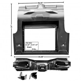 Luggage compartment floor Convertible 65-70