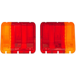 Glass taillight EU orange indicators (pair) 67-68