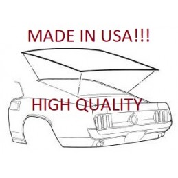 Rear Window Seal Fastback USA 69-70