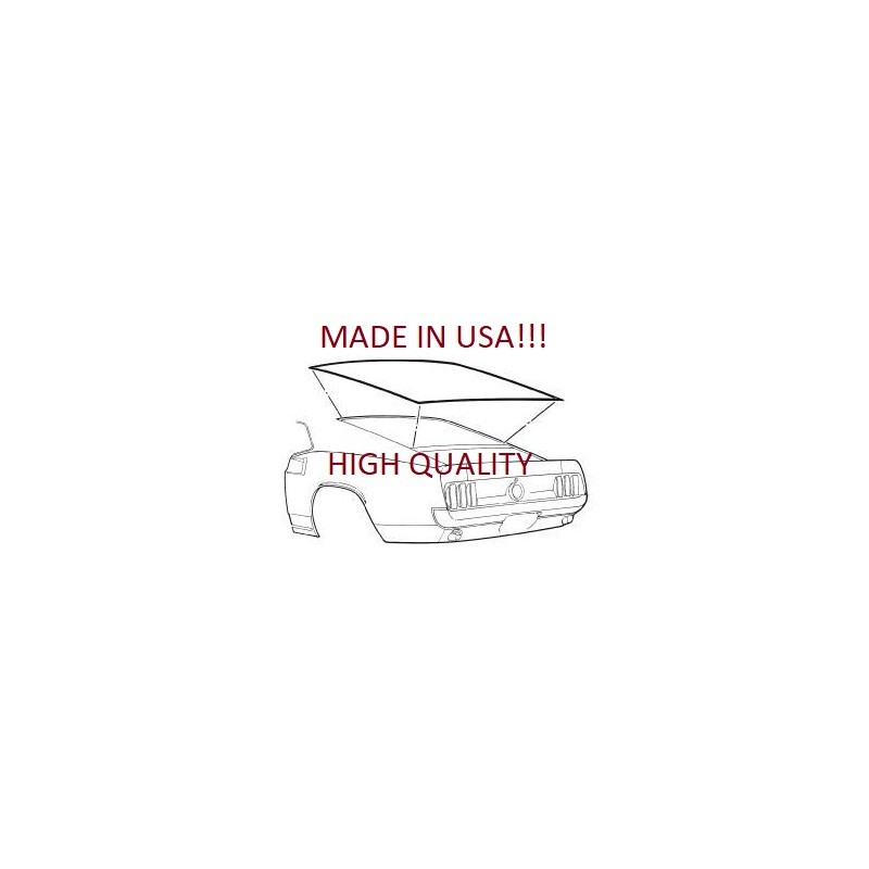 Rear Window Seal Fastback USA 69-70