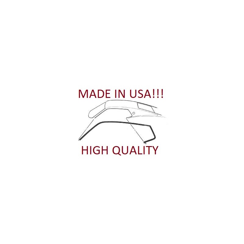 Garnituri pentru margini acoperiș - producție SUA, Fastback 69-70