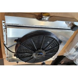 Cadre de radiateur radiateur aluminium avec ventilateur électrique 20" 67-69