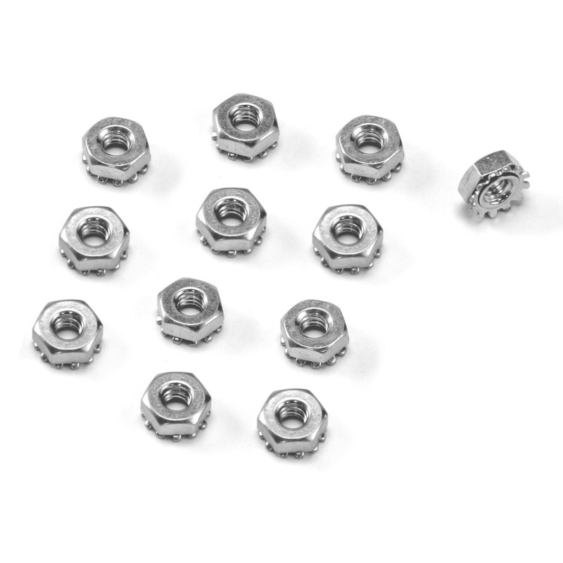 Piulițe pentru rame lămpi, spate și benzi de tablă 67-68