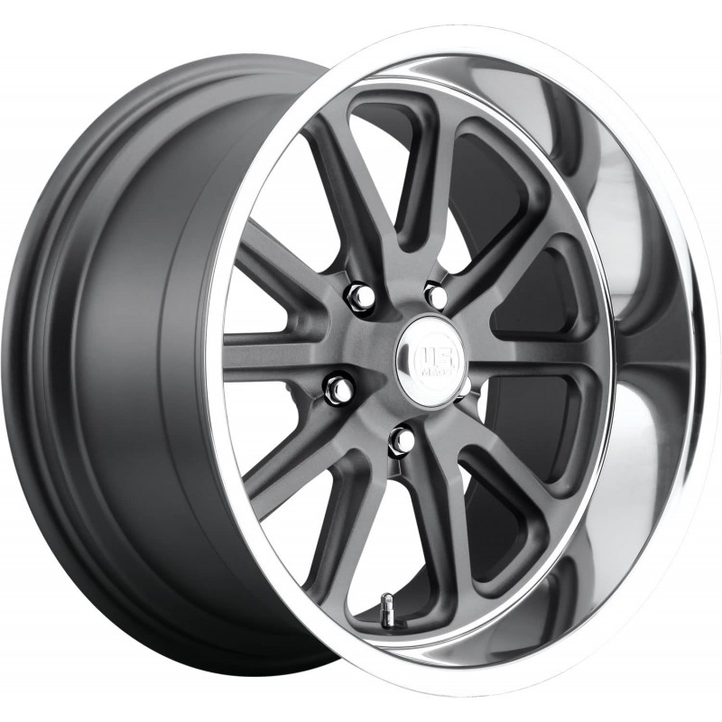 Juego de llantas 7*17" /8*17" EE.UU. Cargadores Rambler U111 Gunmetal Juego de llantas 7*17" /8*17" EE.UU. Cargadores Rambler U111 Gunmetal