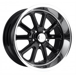 Set di cerchi 7*17" / 8*17" USA Mags Rambler U121 nero lucido