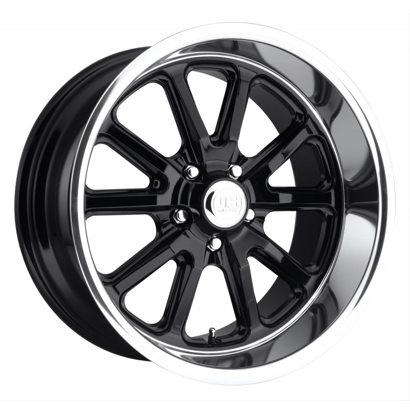 Set di cerchi 7*17" / 8*17" USA Mags Rambler U121 nero lucido Set di cerchi 7*17" / 8*17" USA Mags Rambler U121 nero lucido