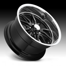 Set di cerchi 7*17" / 8*17" USA Mags Rambler U121 nero lucido
