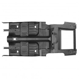 Pannello pianale/pavimento bagagliaio completo di supporti Coupe/Fastback 65-68