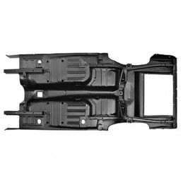 Pannello pianale/pavimento bagagliaio completo di supporti Coupe/Fastback 65-68