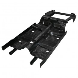 Floor panel / trunk floor complete with supports Coupe/Fastback 65-68