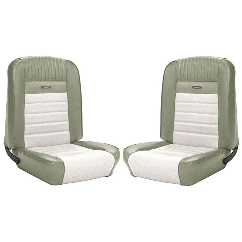Juego tapicería Pony Cabrio Ivy Gold/ White 65-66 Juego tapicería Pony Cabrio Ivy Gold/ White 65-66
