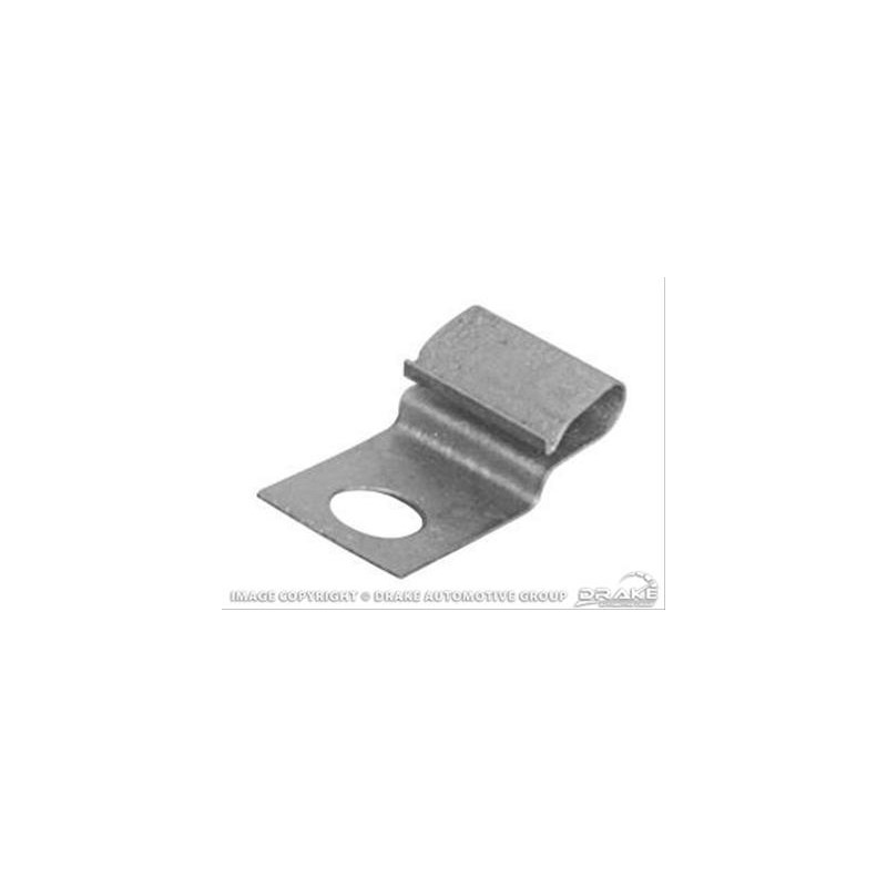 Transmission cooling tube mounting clip, V8 64-66 Transmission cooling tube mounting clip, V8 64-66