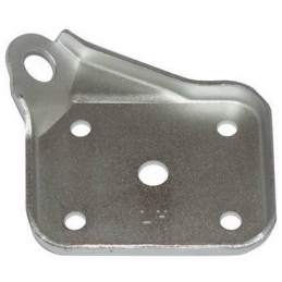 Axle mounting plate for spring, left 64-66