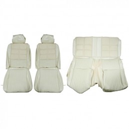 Fastback upholstery full set DELUXE, white 69