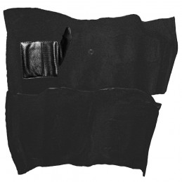 Tappeto - rivestimento del pavimento nero, Cabrio 69-70