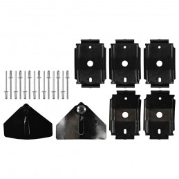 Fastening kit for sill trim strips 65-66