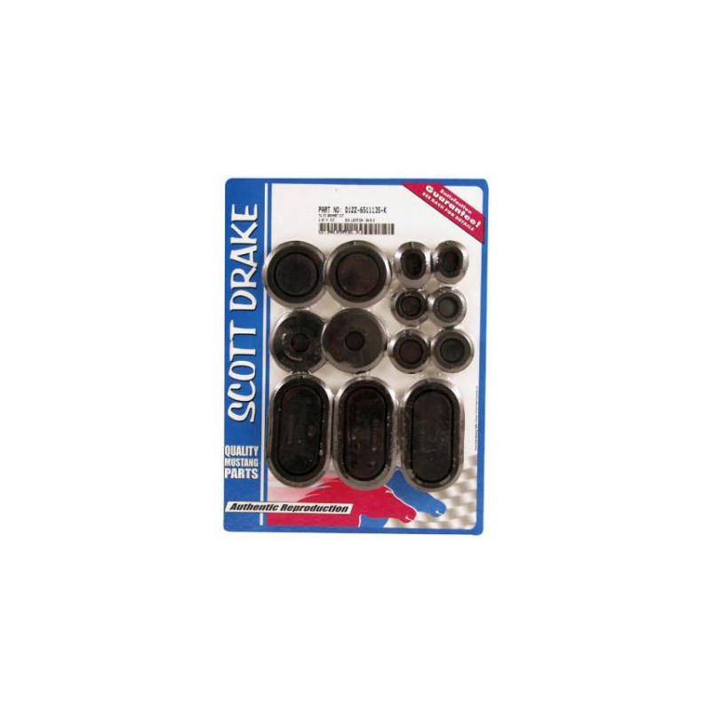 Rubber stoppers (set) 13 pcs. 71-73