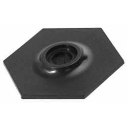 Molla a balestra con inserto smorzatore - plastica 65-73