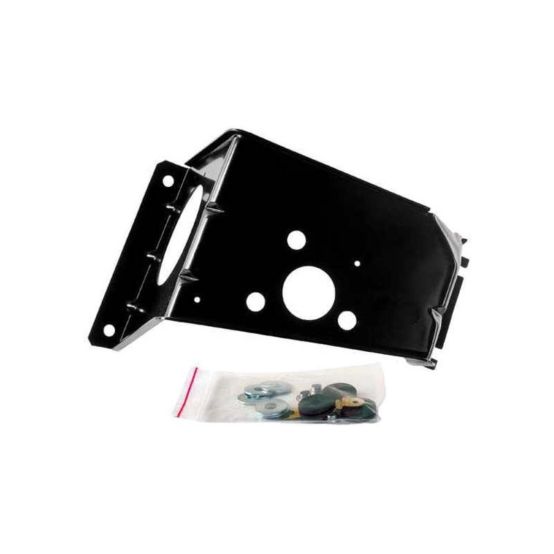Piastra di supporto con kit di montaggio per motorino tergicristallo 67-68 Piastra di supporto con kit di montaggio per motorino tergicristallo 67-68