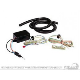 Sequential turn signal kit for hood 67-68
