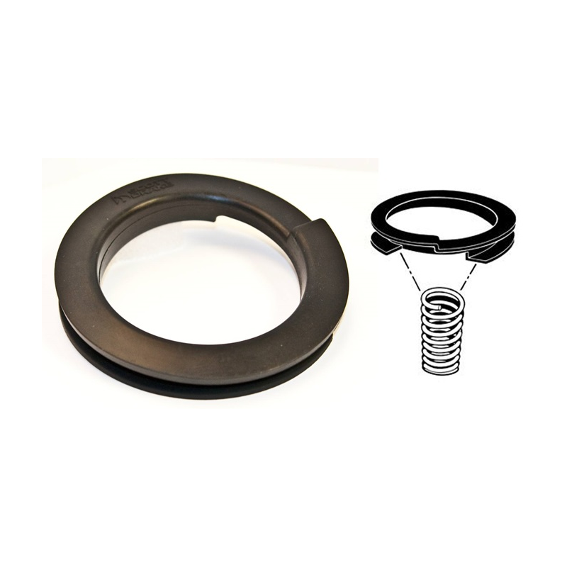 Molla anteriore superiore con tampone in gomma 64-73 Molla anteriore superiore con tampone in gomma 64-73