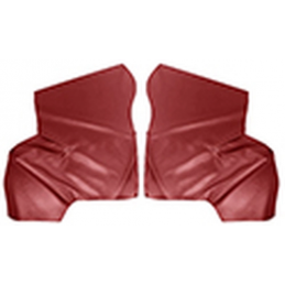 Rear cabriolet panel covers MAROON 68