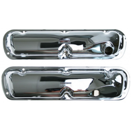 Valve cover chrome HiPo 289, 302, 351W 64-73