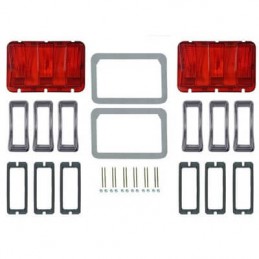 Rear lights complete set Concour quality 67