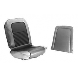 Seat covers coupe blue complete 67