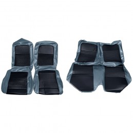 Coprisedili Coupe blu completi 67