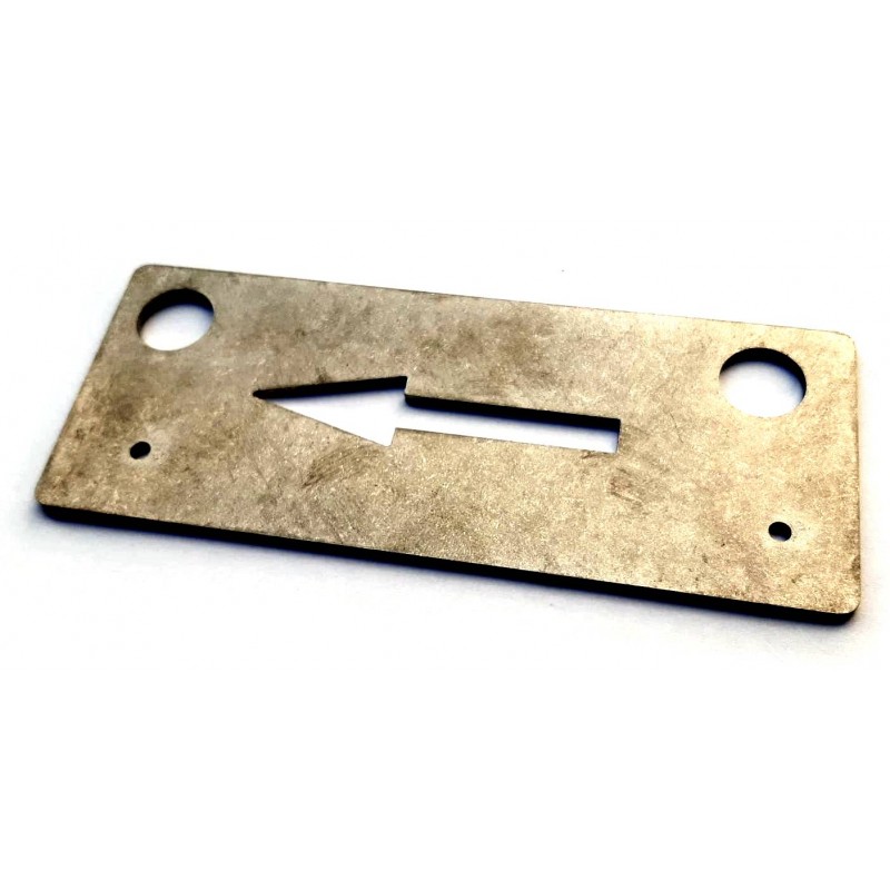 Shelby drop 64-66 Drilling aid plate