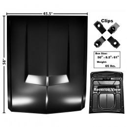 Cofano Eleanor Shelby GT500 67-68