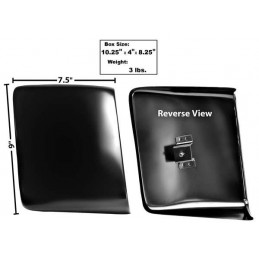 Prize de aer inferioare Shelby/CS, metal, 67-68