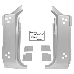 A-pillar outer right/left 67-68