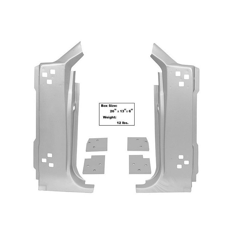 A-pillar outer right/left 67-68 A-pillar outer right/left 67-68