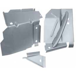 Rinforzo telaio Torque Box anteriore sinistro Coupé/Fastback 69-70
