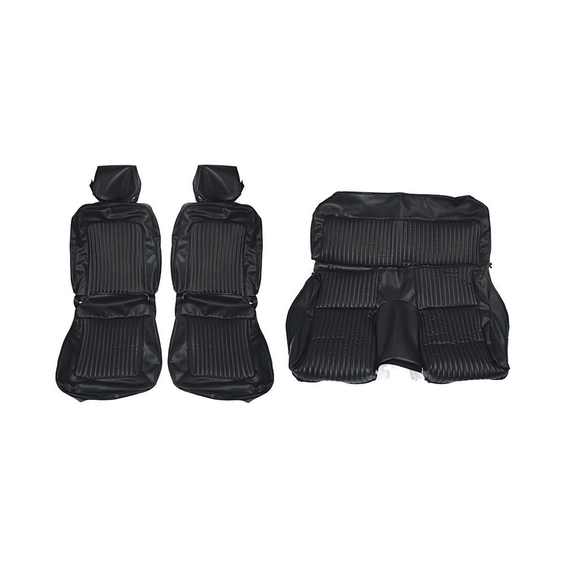 Sitzbezüge Fastback schwarz komplett 69 Sitzbezüge Fastback schwarz komplett 69