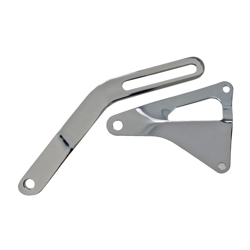Supporto alternatore - cromato 65-73 Supporto alternatore - cromato 65-73