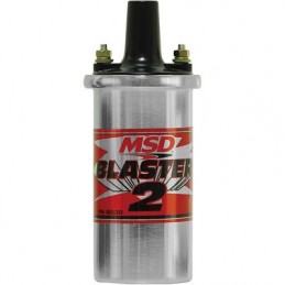 Bobina de encendido MSD 0.7ohm Cromo 64