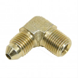 Adaptador línea freno 90°, -3 AN M a 1/8" NPT Wilwood