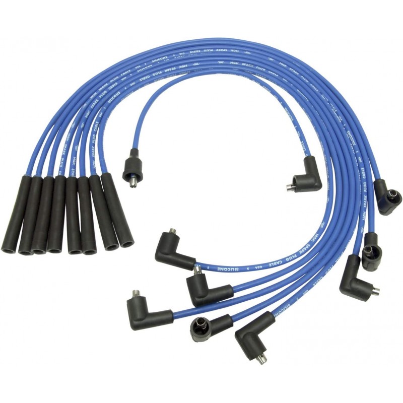 Fils d'allumage 351C/ 390- 428, bleu 67-73 Fils d'allumage 351C/ 390- 428, bleu 67-73