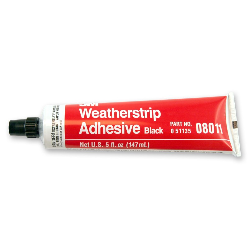 Profile rubber adhesive 3M black