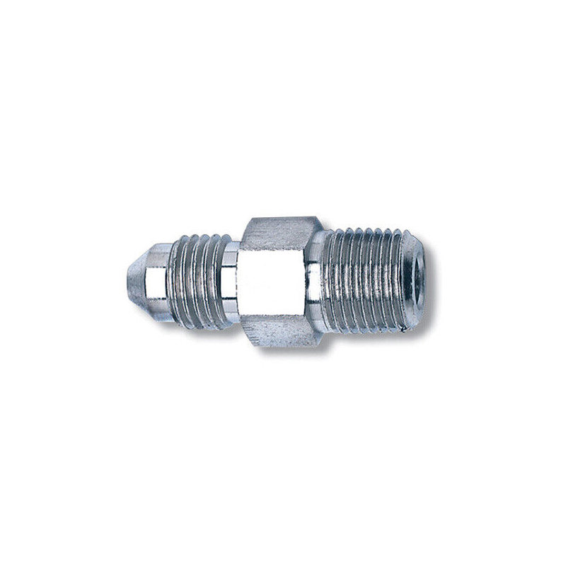 Adaptador línea freno -3 AN Macho a 1/8" NPT Wilwood Adaptador línea freno -3 AN Macho a 1/8" NPT Wilwood