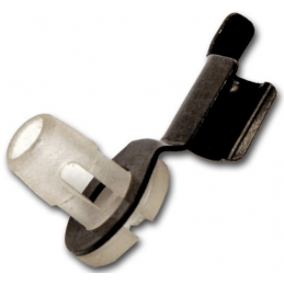 Clip de fixation pour tringlerie de porte 64-66