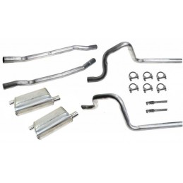 Sistema de escape 2" TurboWorks 64-70 Offset