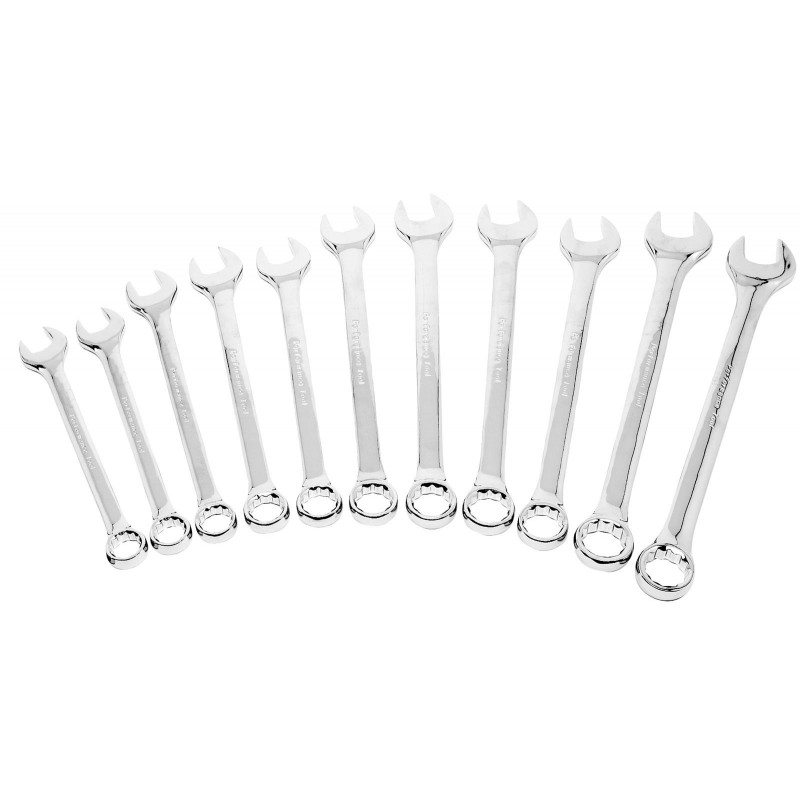 Jeu de clés polygonales / clés à fourche, 11 pièces Jeu de clés polygonales / clés à fourche, 11 pièces
