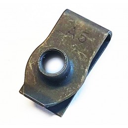 Connecting plate with nut, small - front belt etc.