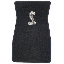 Tapis de voiture Cobra, noirs 64-73